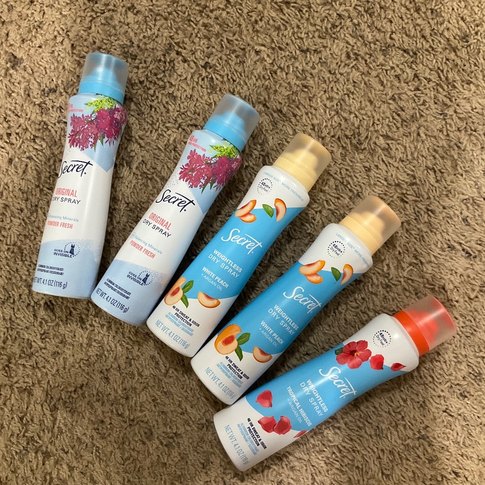 Secret Aluminum Free Dry Spray